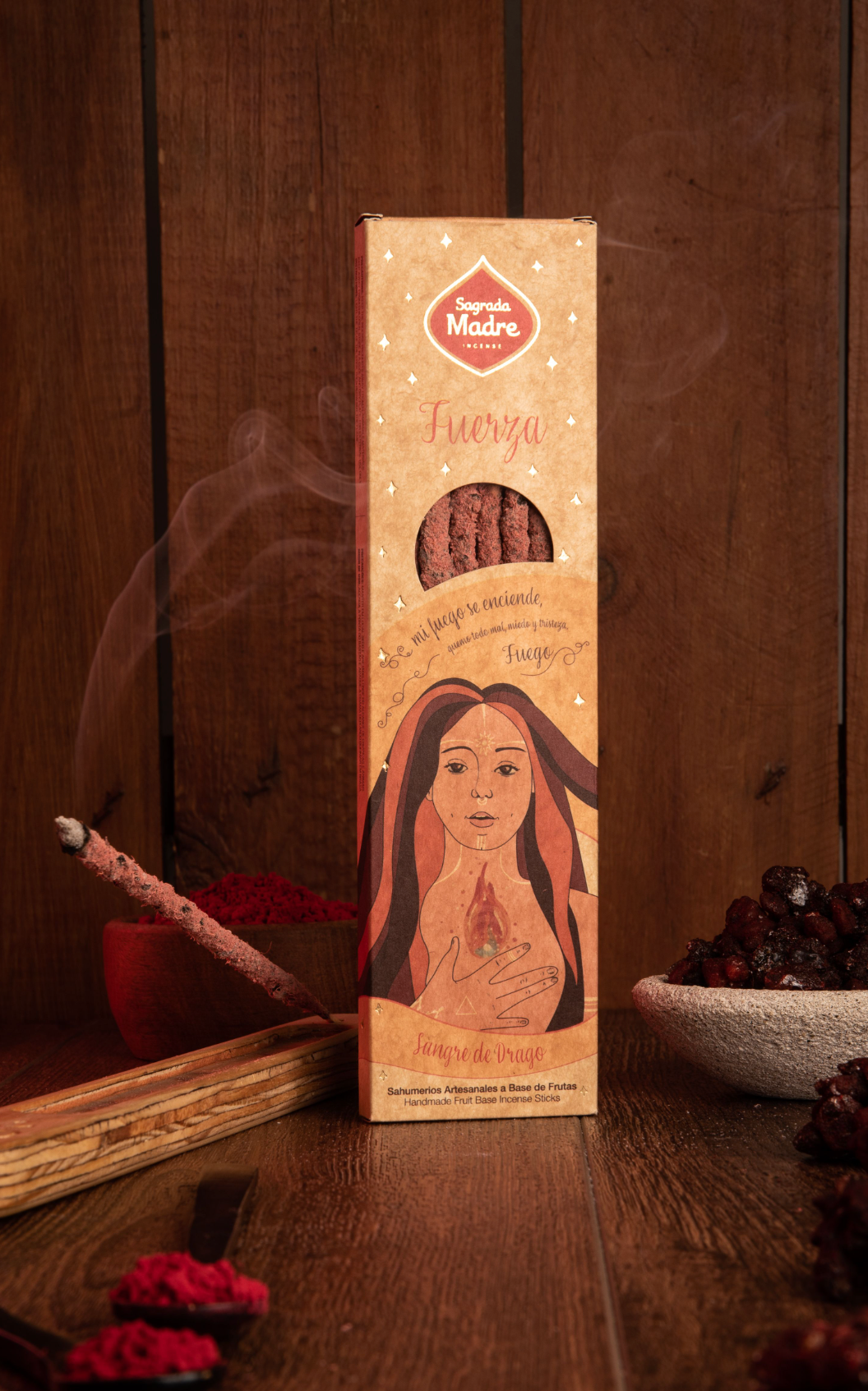 Incenso 5 Elementi Fuoco - Sagrada Madre