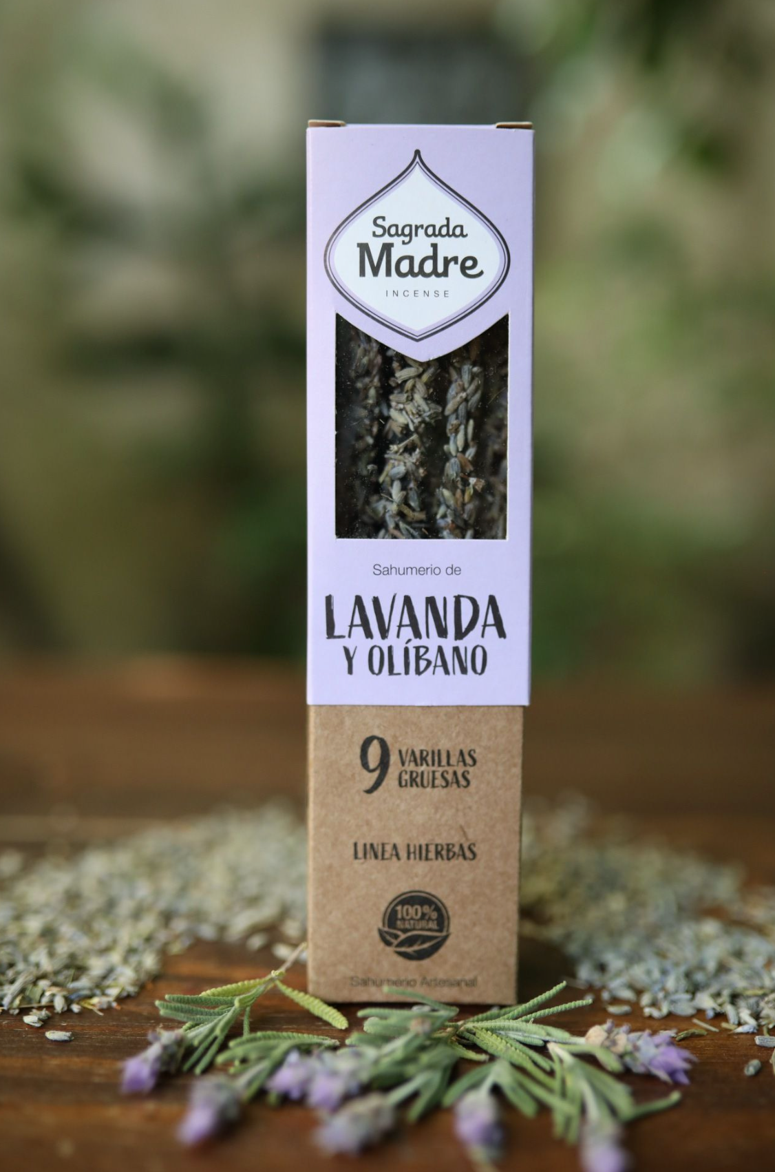 Incenso Lavanda e Incenso - Sagrada Madre